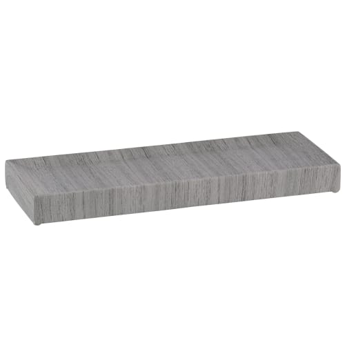 Driftwood Bath Collection Amenity Tray, Weathered Gray